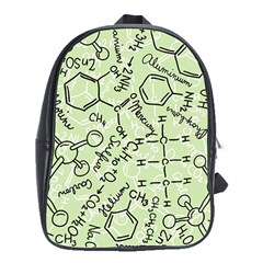 Multicolored Chemical Bond Illustration Chemistry Formula Science School Bag (xl) by Cowasu