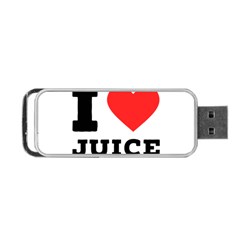 I Love Juice Portable Usb Flash (two Sides) by ilovewhateva