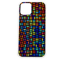 Geometric Colorful Square Rectangle Iphone 12 Pro Max Tpu Uv Print Case by Bangk1t