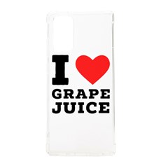 I Love Grape Juice Samsung Galaxy Note 20 Tpu Uv Case by ilovewhateva