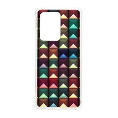 Diamond Geometric Square Design Pattern Samsung Galaxy S20 Ultra 6 9 Inch Tpu Uv Case by Bangk1t