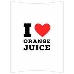 I Love Orange Juice Back Support Cushion by ilovewhateva
