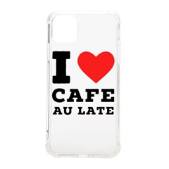 I Love Cafe Au Late Iphone 11 Pro Max 6 5 Inch Tpu Uv Print Case