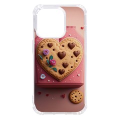 Cookies Valentine Heart Holiday Gift Love Iphone 14 Pro Tpu Uv Print Case by Ndabl3x