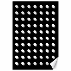 Background Dots Circles Graphic Canvas 24  X 36  by Ndabl3x