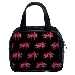Chic Dreams Botanical Motif Pattern Design Classic Handbag (two Sides) by dflcprintsclothing