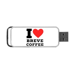 I Love Breve Coffee Portable Usb Flash (two Sides) by ilovewhateva