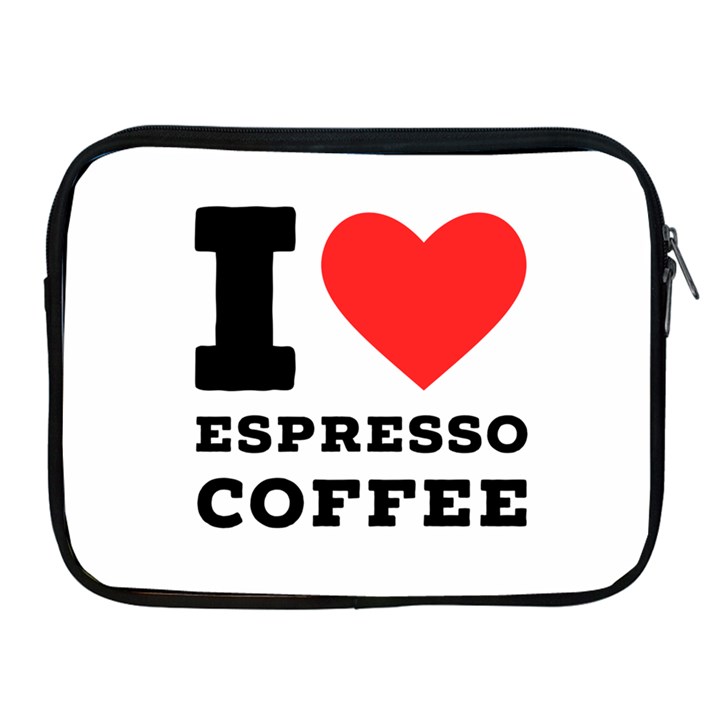 I love espresso coffee Apple iPad 2/3/4 Zipper Cases