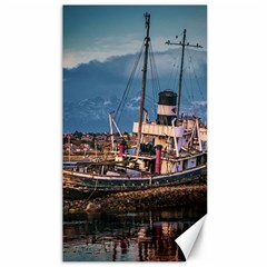 End Of The World: Nautical Memories At Ushuaia Port, Argentina Canvas 40  X 72  by dflcprintsclothing