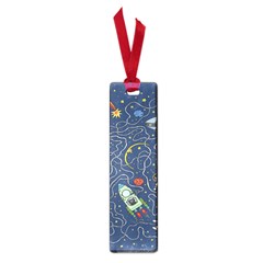 Cat-cosmos-cosmonaut-rocket Small Book Marks by Wav3s