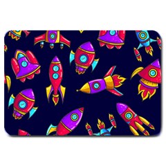 Space-patterns Large Doormat by Wav3s