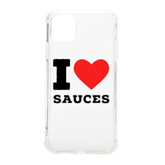 I Love Sauces Iphone 11 Pro Max 6 5 Inch Tpu Uv Print Case