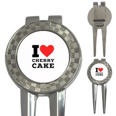 I Love Cherry Cake 3-in-1 Golf Divots by ilovewhateva