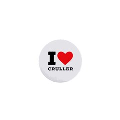 I Love Cruller 1  Mini Magnets by ilovewhateva