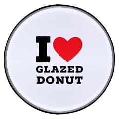 I Love Glazed Donut Wireless Fast Charger(black) by ilovewhateva