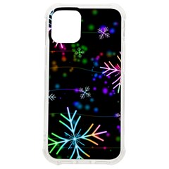 Snowflakes Snow Winter Christmas Iphone 12 Mini Tpu Uv Print Case	 by Ndabl3x