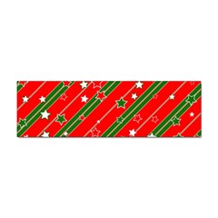 Christmas Paper Star Texture Sticker Bumper (10 Pack) by Ndabl3x