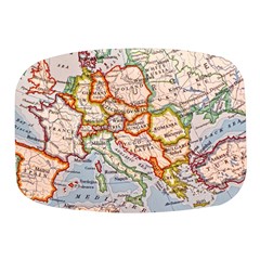 Map Europe Globe Countries States Mini Square Pill Box by Ndabl3x