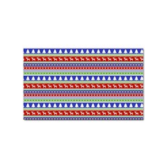 Christmas Color Stripes Pattern Sticker Rectangular (10 Pack) by Ndabl3x