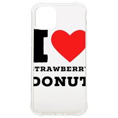 I Love Strawberry Donut Iphone 12/12 Pro Tpu Uv Print Case by ilovewhateva