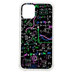 Math-linear-mathematics-education-circle-background Iphone 12 Mini Tpu Uv Print Case	 by Vaneshart