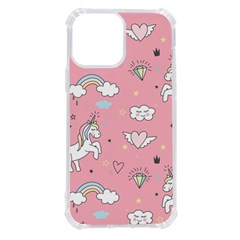 Cute-unicorn-seamless-pattern Iphone 13 Pro Max Tpu Uv Print Case