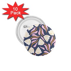 Flowers Pattern Floral Pattern 1 75  Buttons (10 Pack)