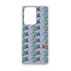 Fishes Pattern Background Theme Art Samsung Galaxy S20 Ultra 6 9 Inch Tpu Uv Case by Vaneshop