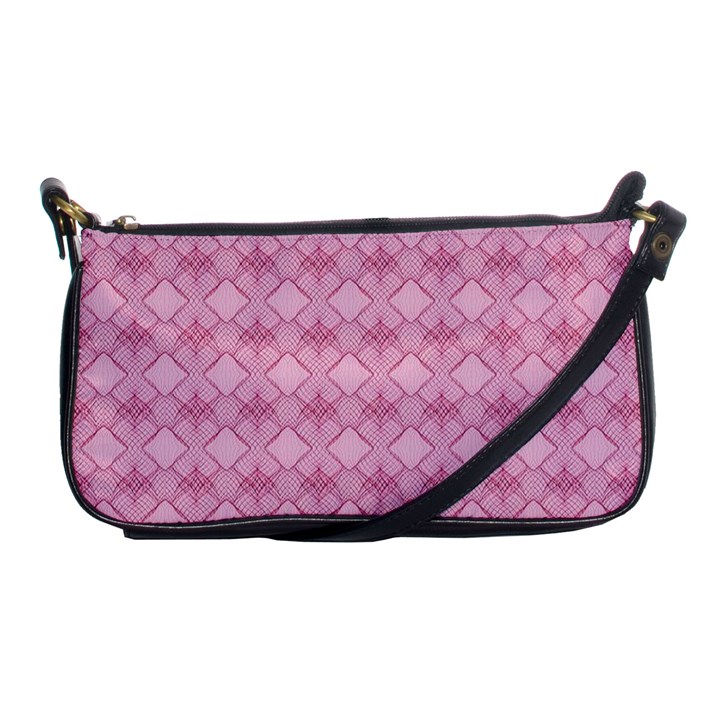 Pattern Print Floral Geometric Shoulder Clutch Bag