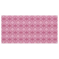 Pattern Print Floral Geometric Banner And Sign 8  X 4  by Vaneshop