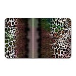 Leopard Animal Shawl Honeycomb Magnet (Rectangular)