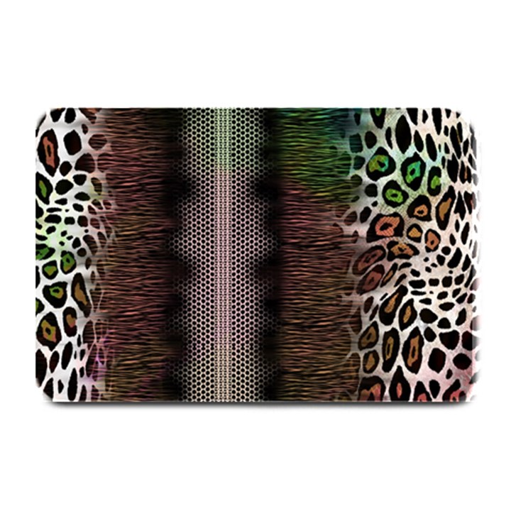 Leopard Animal Shawl Honeycomb Plate Mats