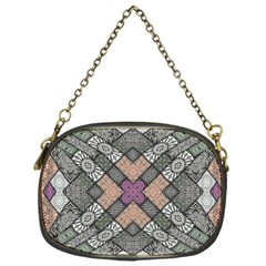 Mandala Decoration Floral Flower Chain Purse (one Side)