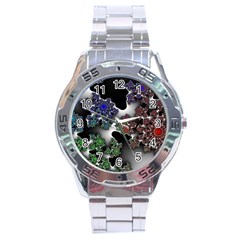 Piece Graphic Stainless Steel Analogue Watch