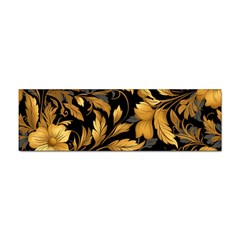 Flower Gold Floral Sticker Bumper (10 Pack) by Vaneshop