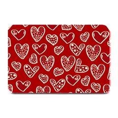 Vector Seamless Pattern Of Hearts With Valentine s Day Plate Mats by Wav3s