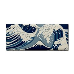 Japanese Wave Pattern Hand Towel