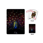 Peacock Feathers Playing Cards Single Design (Mini)