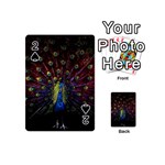 Peacock Feathers Playing Cards 54 Designs (Mini)