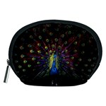Peacock Feathers Accessory Pouch (Medium)