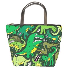 Dino Kawaii Bucket Bag by Wav3s