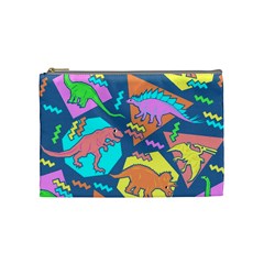 Dinosaur Pattern Cosmetic Bag (medium) by Wav3s