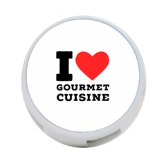 I Love Gourmet Cuisine 4-port Usb Hub (two Sides) by ilovewhateva