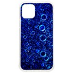 Blue Bubbles Abstract iPhone 12/12 Pro TPU UV Print Case Front