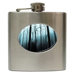 Tree Night Dark Forest Hip Flask (6 Oz)