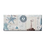 Nautical Lighthouse Vintage Postcard French Writing Hand Towel