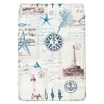 Nautical Lighthouse Vintage Postcard French Writing Removable Flap Cover (L)