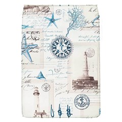 Nautical Lighthouse Vintage Postcard French Writing Removable Flap Cover (s)