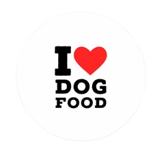 I Love Dog Food Mini Round Pill Box (pack Of 3) by ilovewhateva