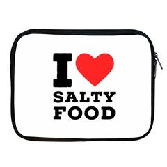 I Love Salty Food Apple Ipad 2/3/4 Zipper Cases by ilovewhateva